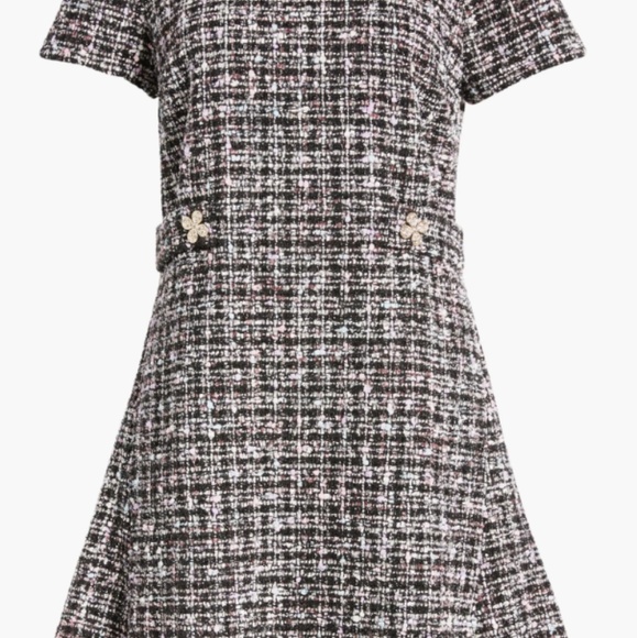 Eliza J Bouclé Shift Holiday Dress - Picture 6 of 10